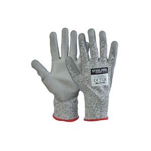 GUANTES STEELPRO MULTIFLEX CUT 5 PU